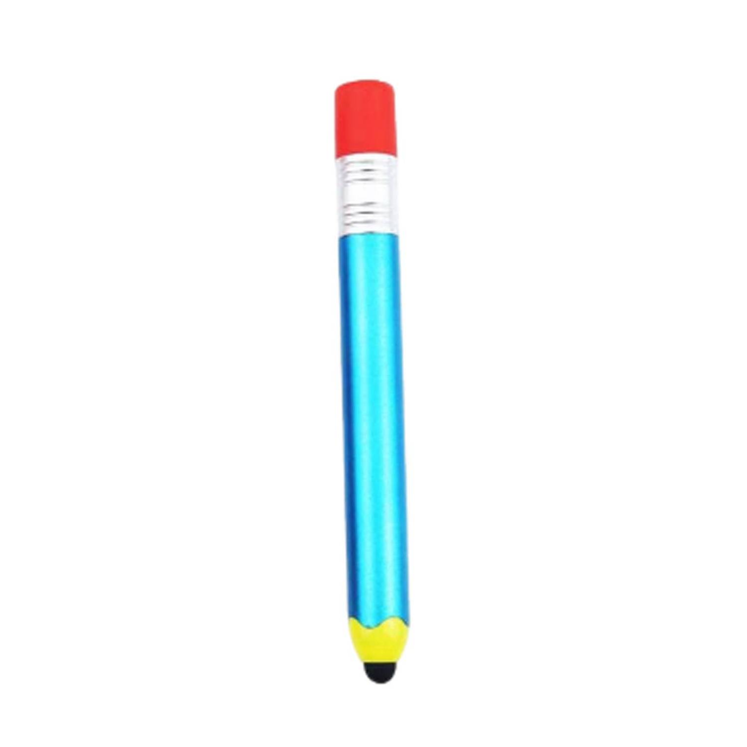 2 in 1 Pencil Shaped Stylus Ballpoint Pen