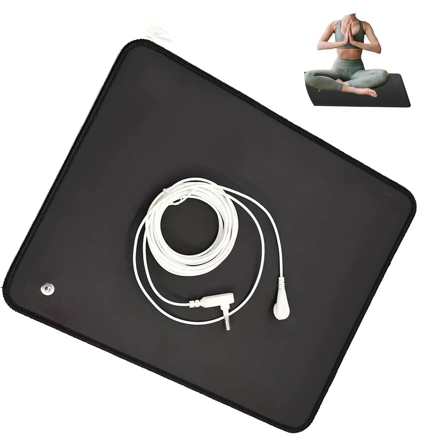 Anti-Static Grounding Yoga Mat w/ Wire