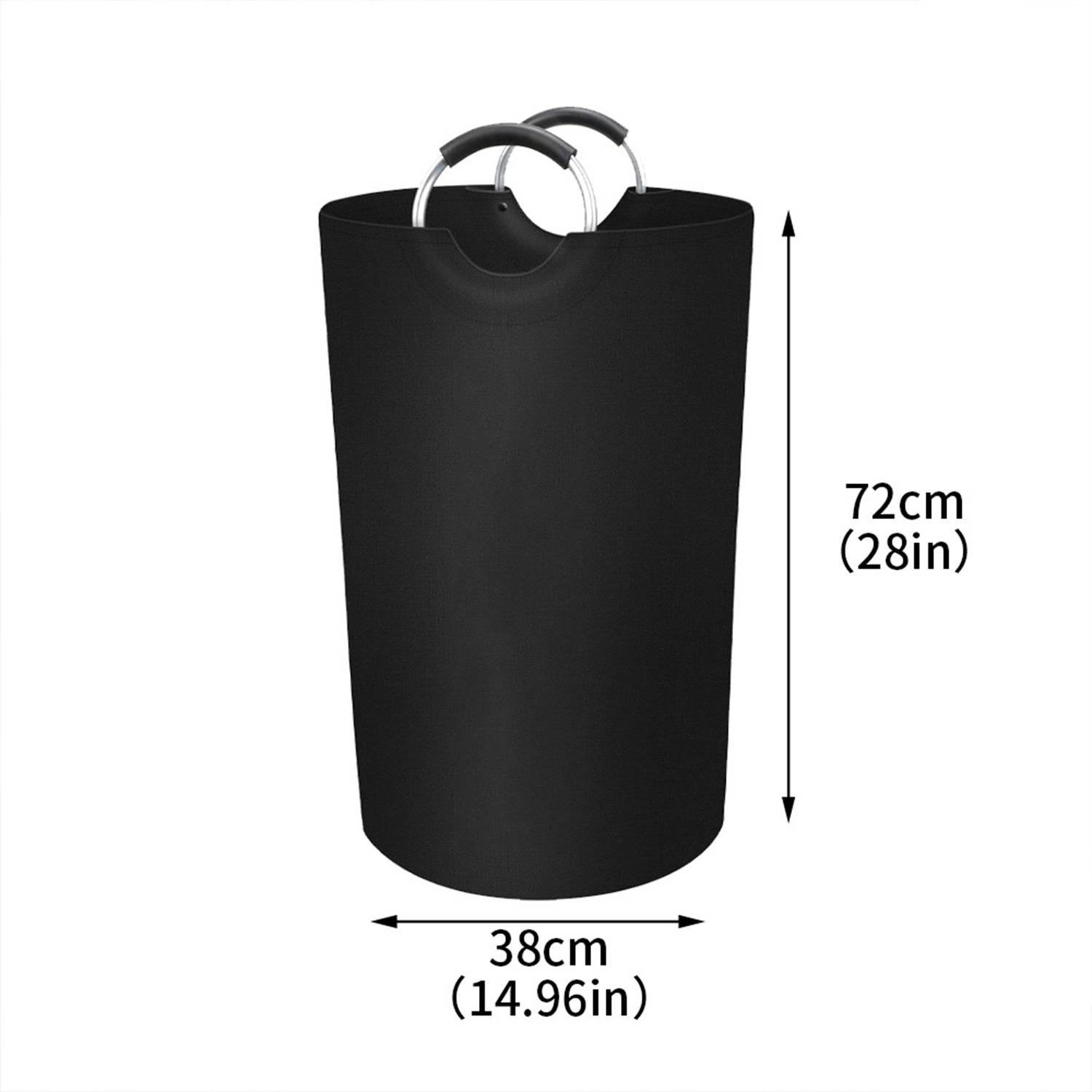 82L Foldable Freestanding Canvas Laundry Hamper - Image 8