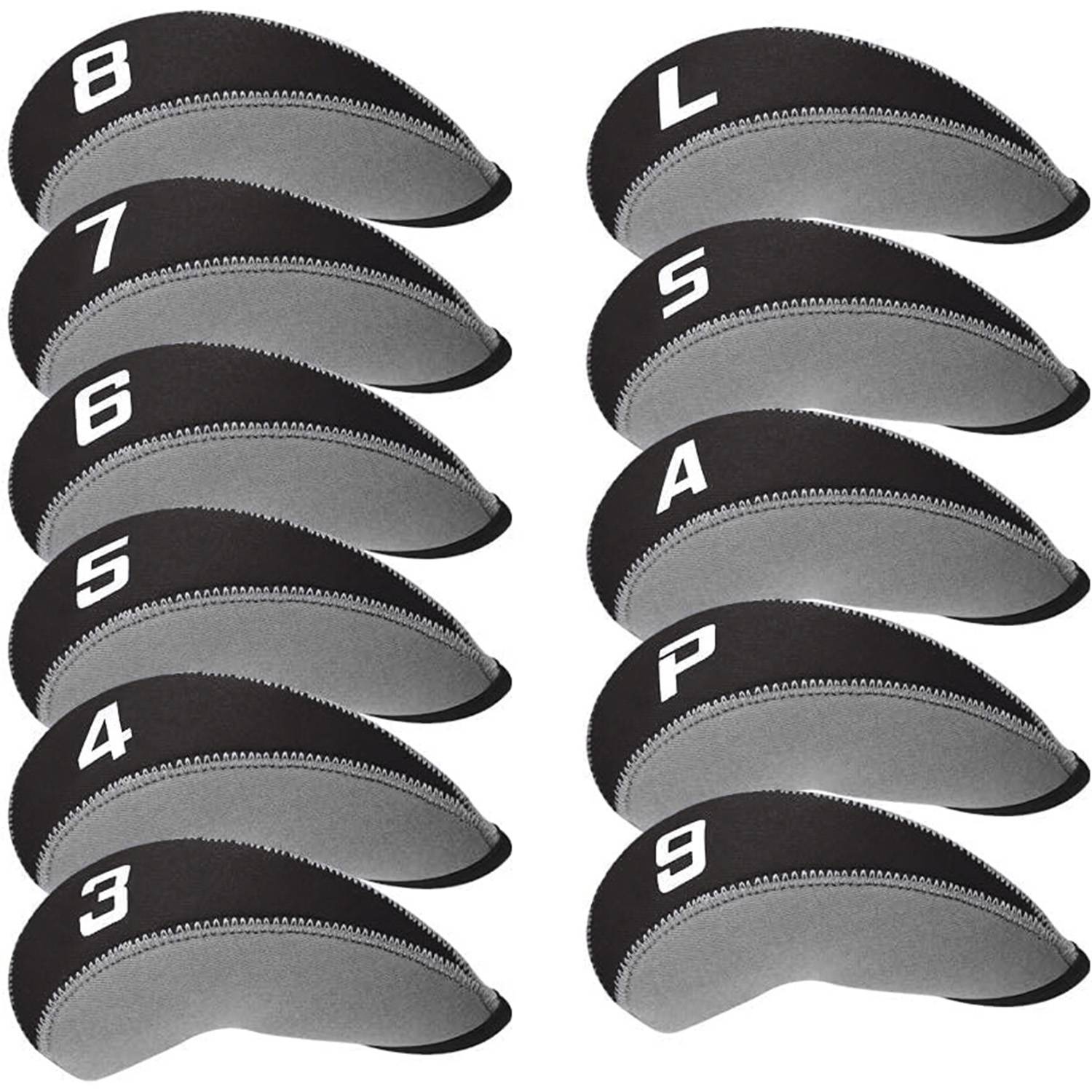 11PCS Custom Neoprene Golf Club Headcover - Image 13