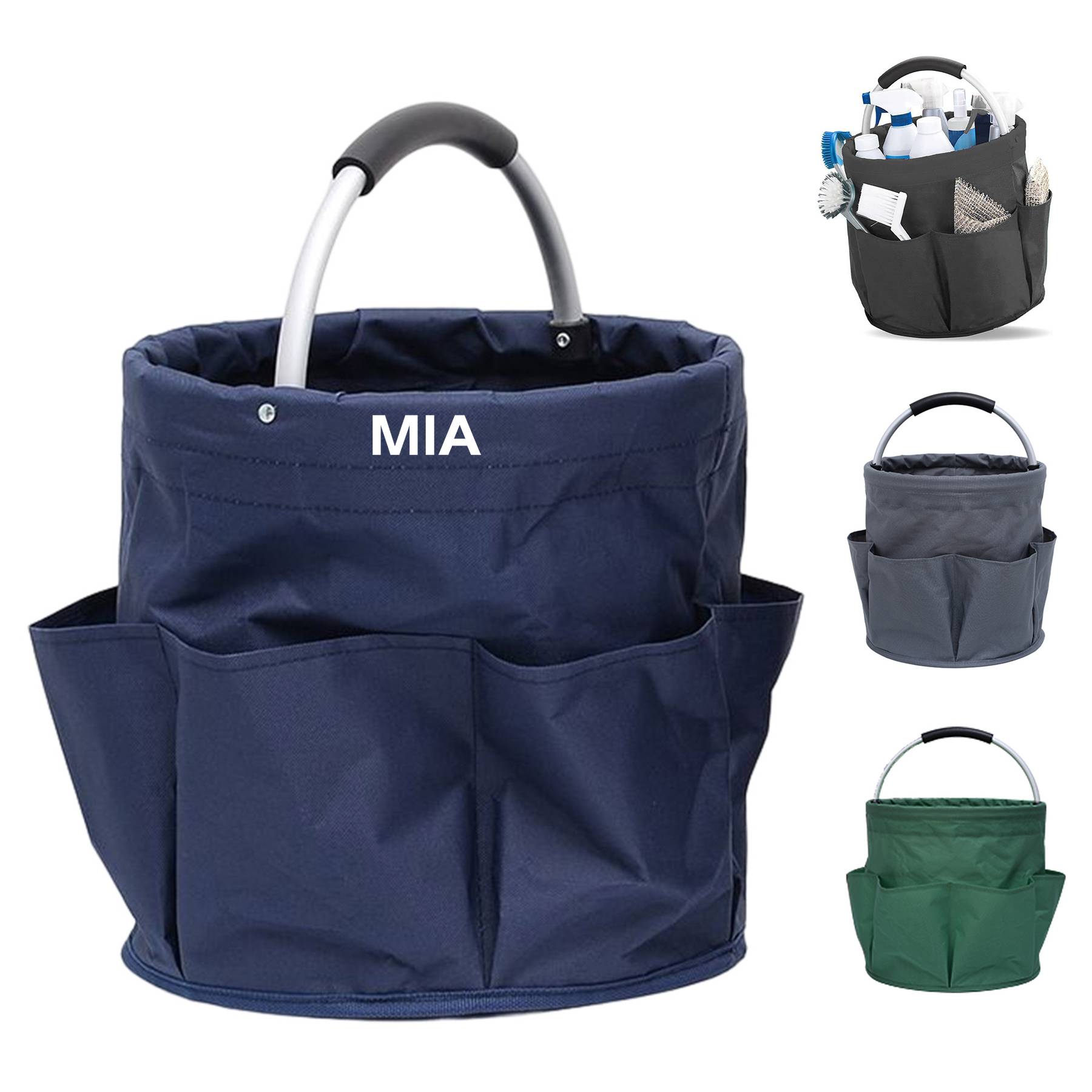 Oxford portable foldable storage basket