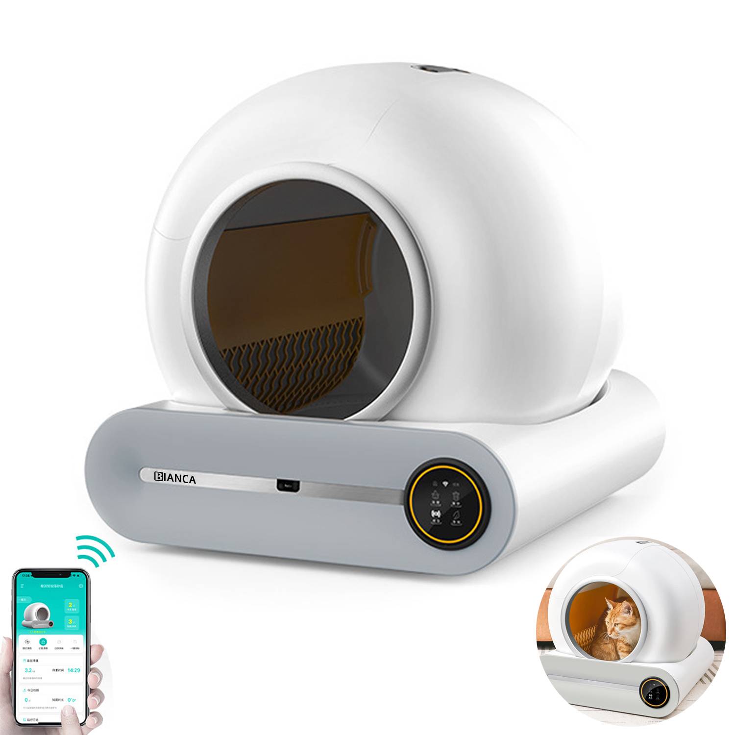 Smart Cat Automatic Self-Cleaning Litter Box