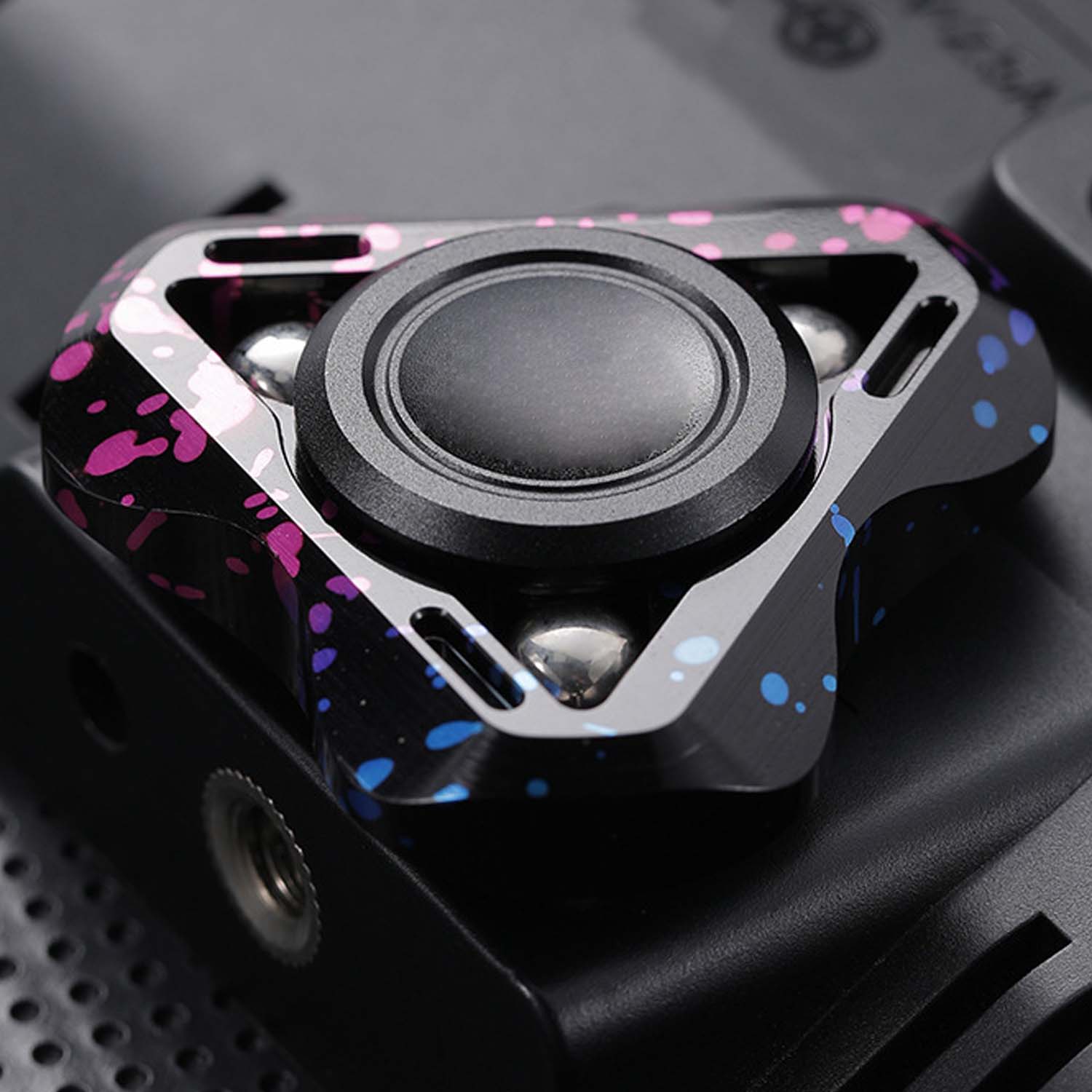 Creative Adult Stress Relieving Toy Metal Fidget Spinner - Image 4