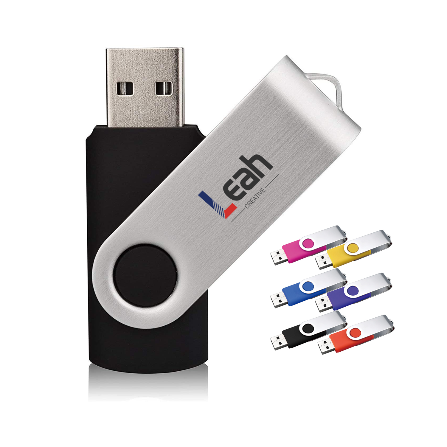 16GB Swivel USB Flash Drive Stick