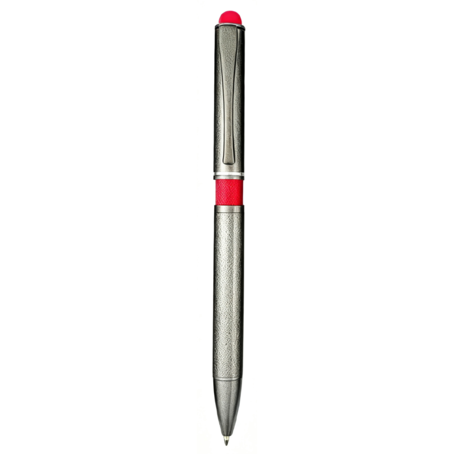Retractable Metal Ballpoint Pen w/ Stylus - Image 8