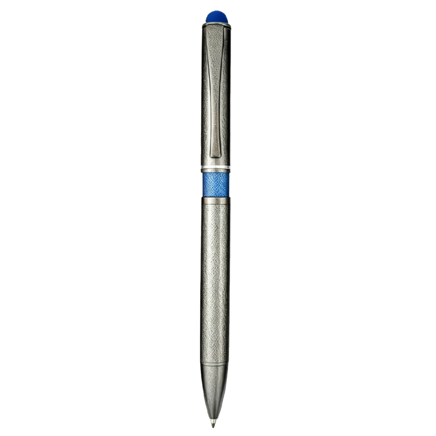 Retractable Metal Ballpoint Pen w/ Stylus - Image 5