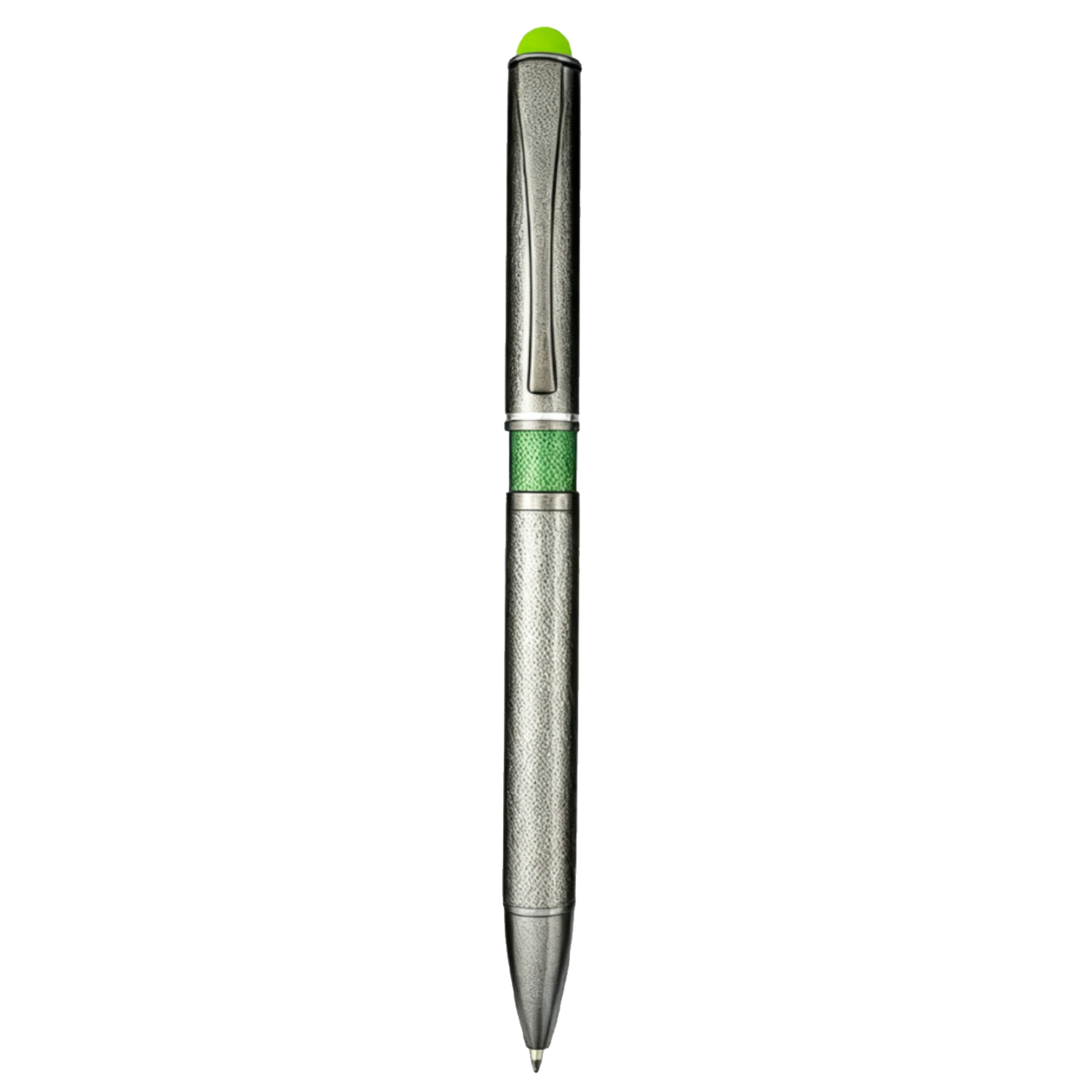 Retractable Metal Ballpoint Pen w/ Stylus - Image 7