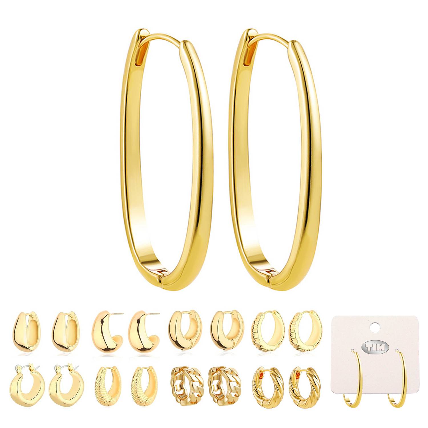 Gold Hoop Earrings For Women