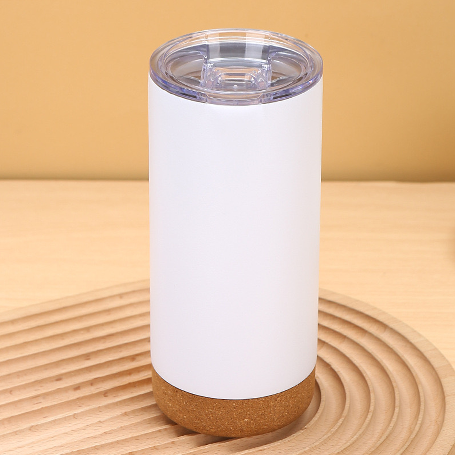 16oz Cork Base Vacuum Stainless Steel Tumblers Water Mug - Image 11