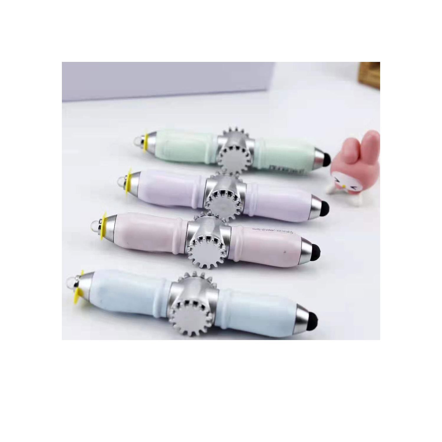 Beautiful AND USFUL LED Fidget Spinner Touch Pen - Image 4