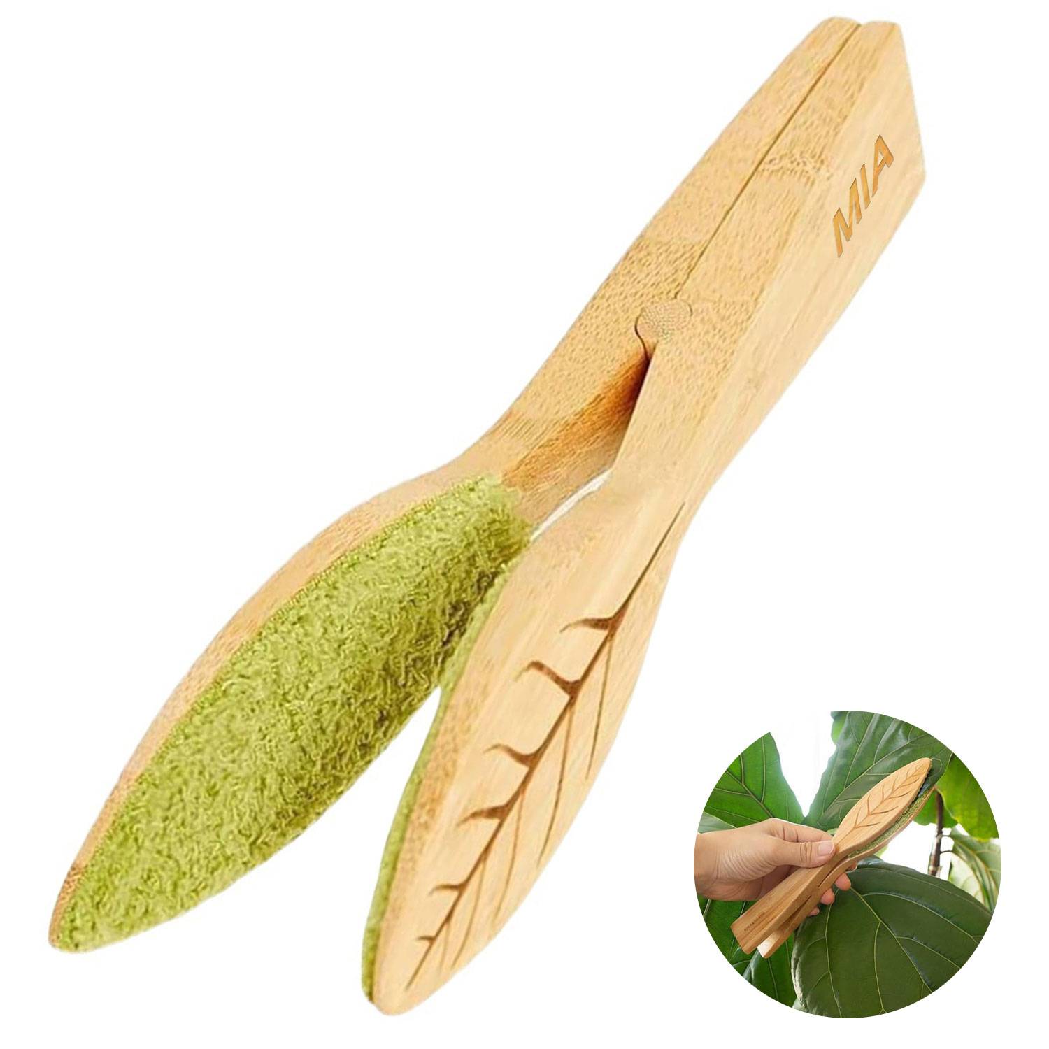 Wood Leaf Cleaning Tongs