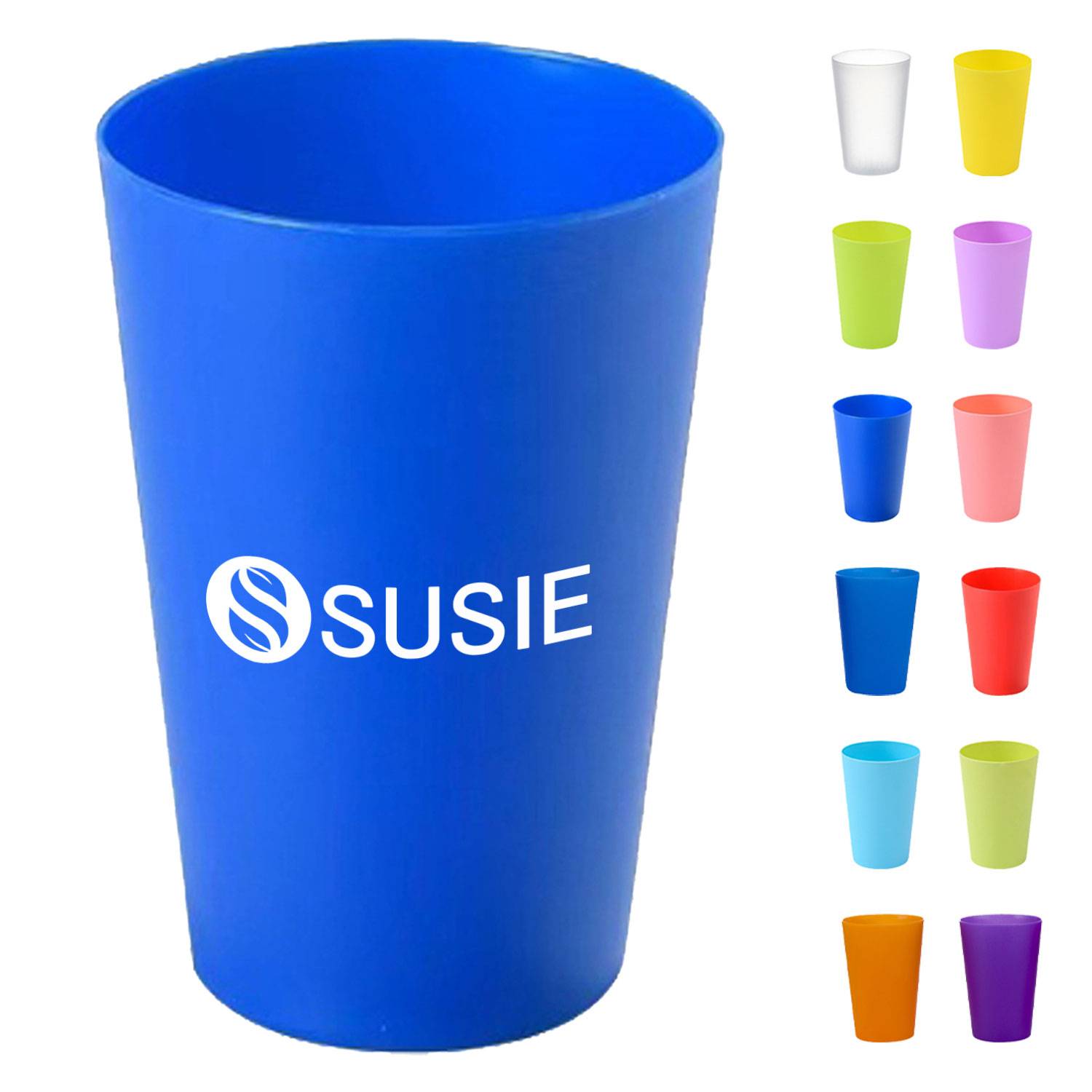 8.8 oz Stackable Plastic Kids' Fun & Educational Toy Cups