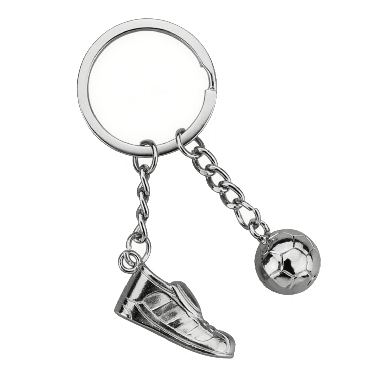 Metal Football Keychain - Image 4