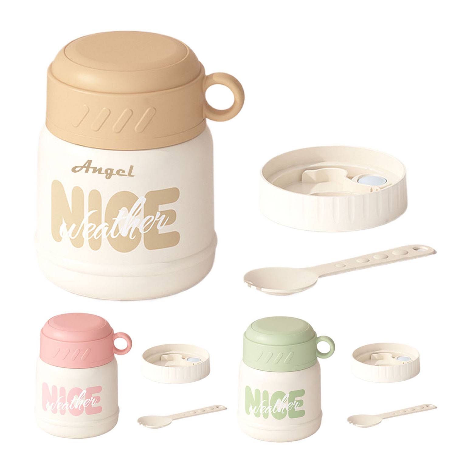 20oz Portable Stainless Steel Insulated Soup Cup