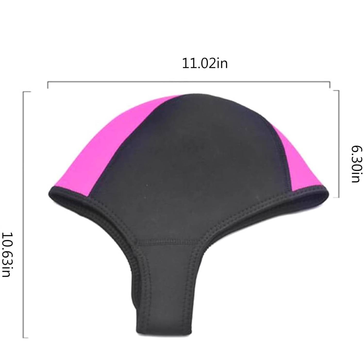 Soft Neoprene Diving Hood w/ Chin Strap for Men Women - Image 5