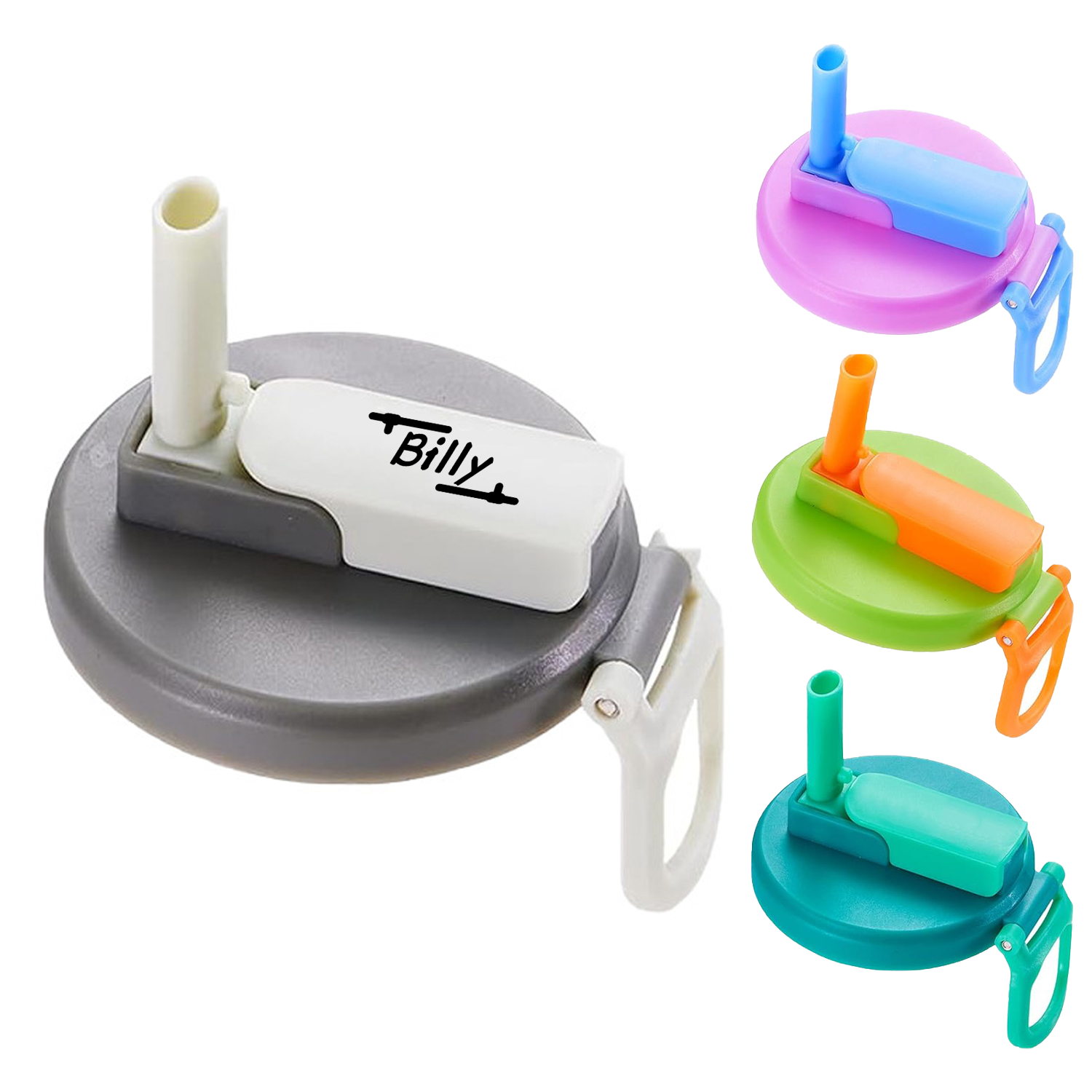 Silicone Straws Soda Can Covers