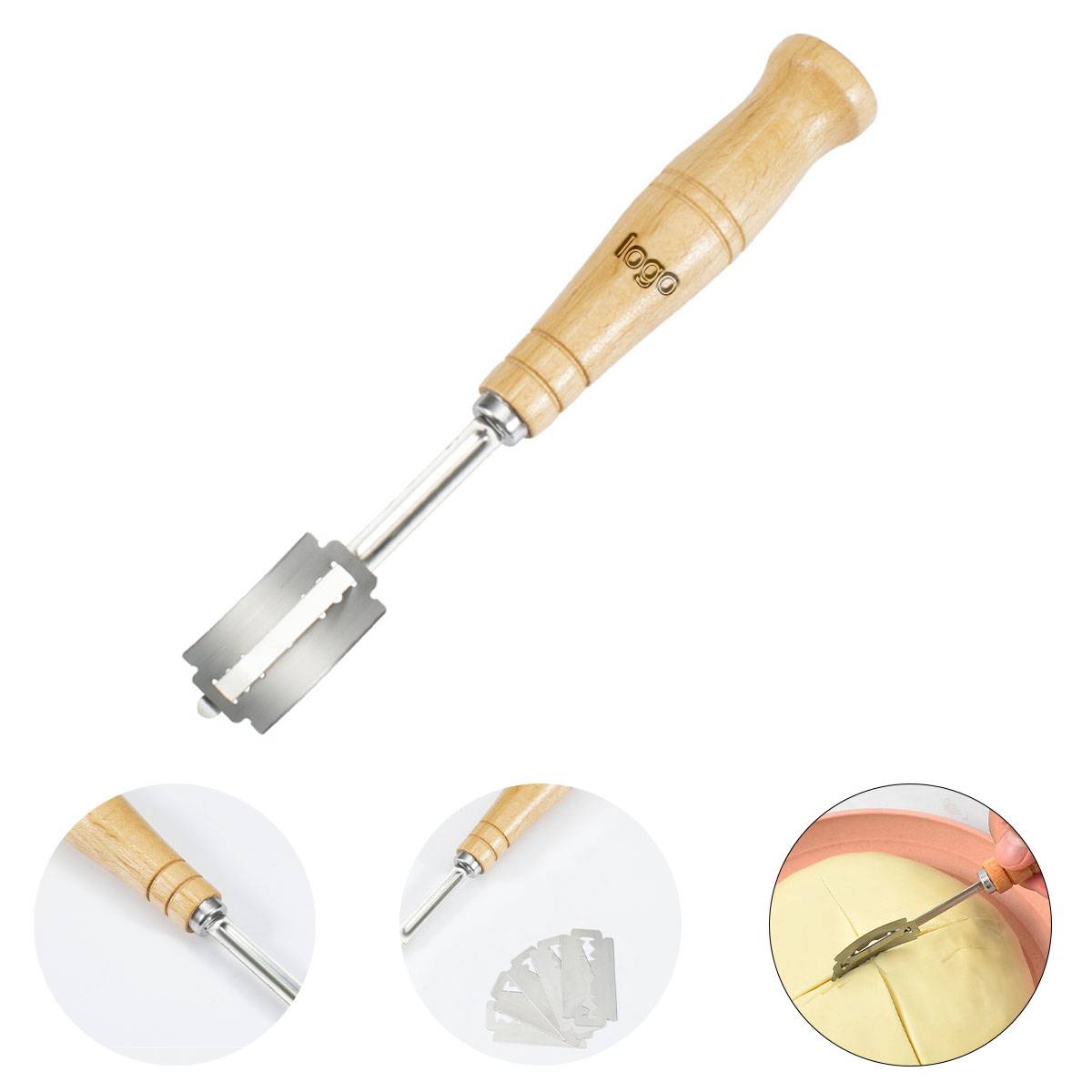 Premium Handmade Bread Knife For Dough Scratching