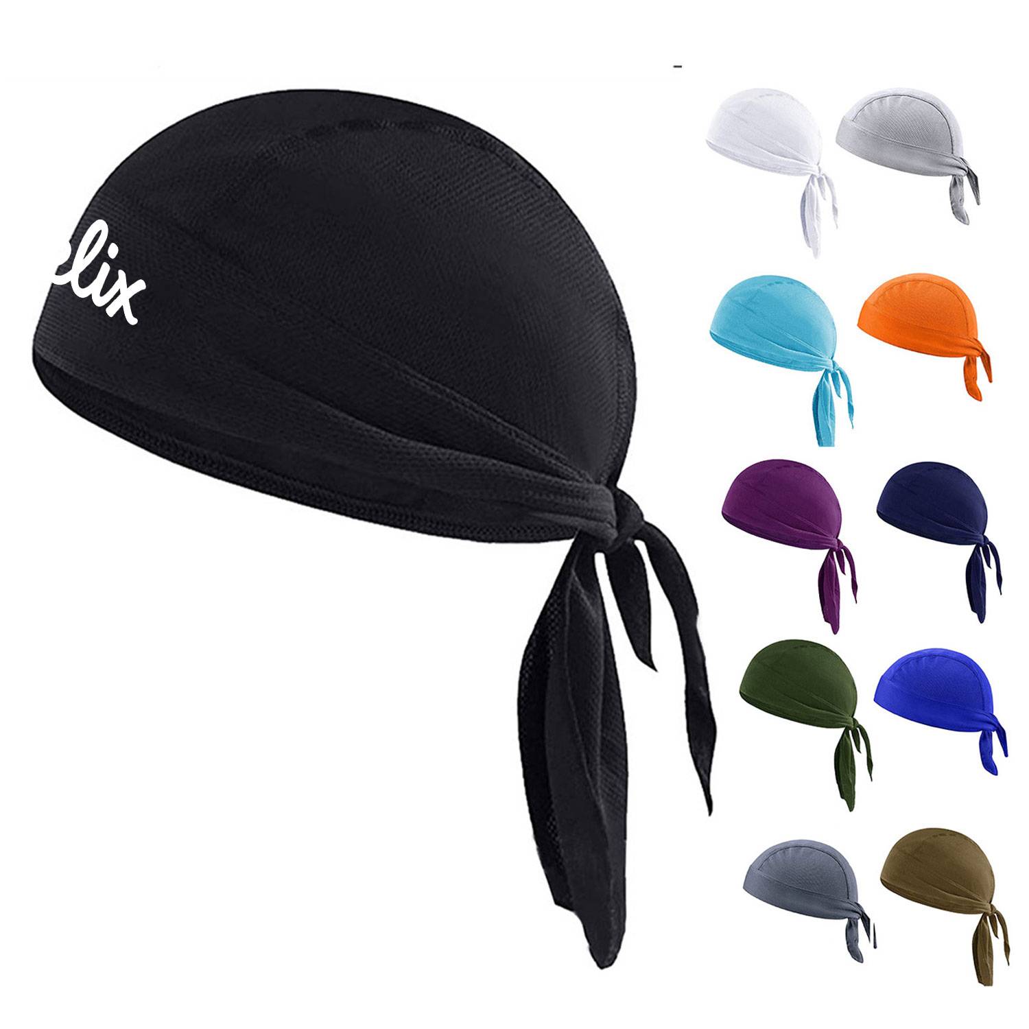 Polyester Moisture-Wicking Quick-Dry Cooling Headband