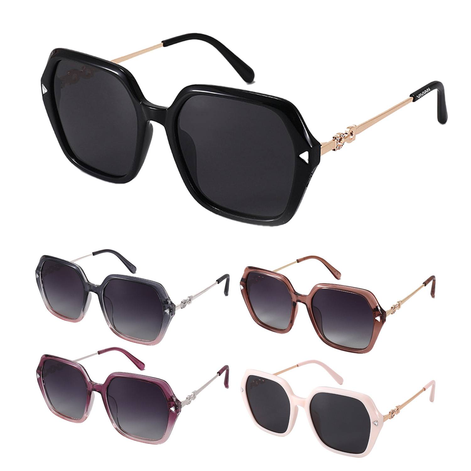 Women Oversized UV Protection Sunglasses