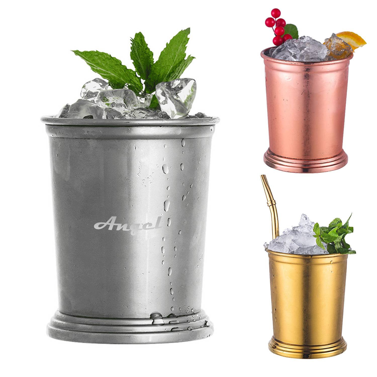 12 Oz Electroplated Mojito Mint Julep Cup