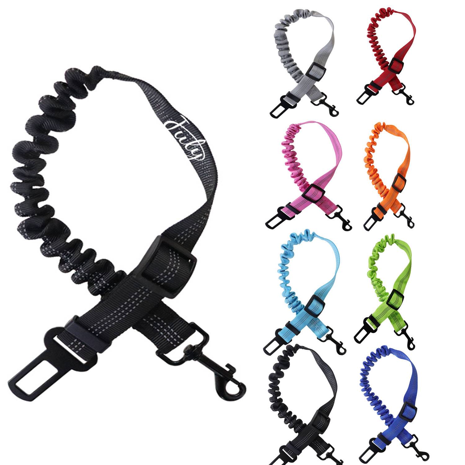 Seat Belt w/ Elastic Bungee Buffer