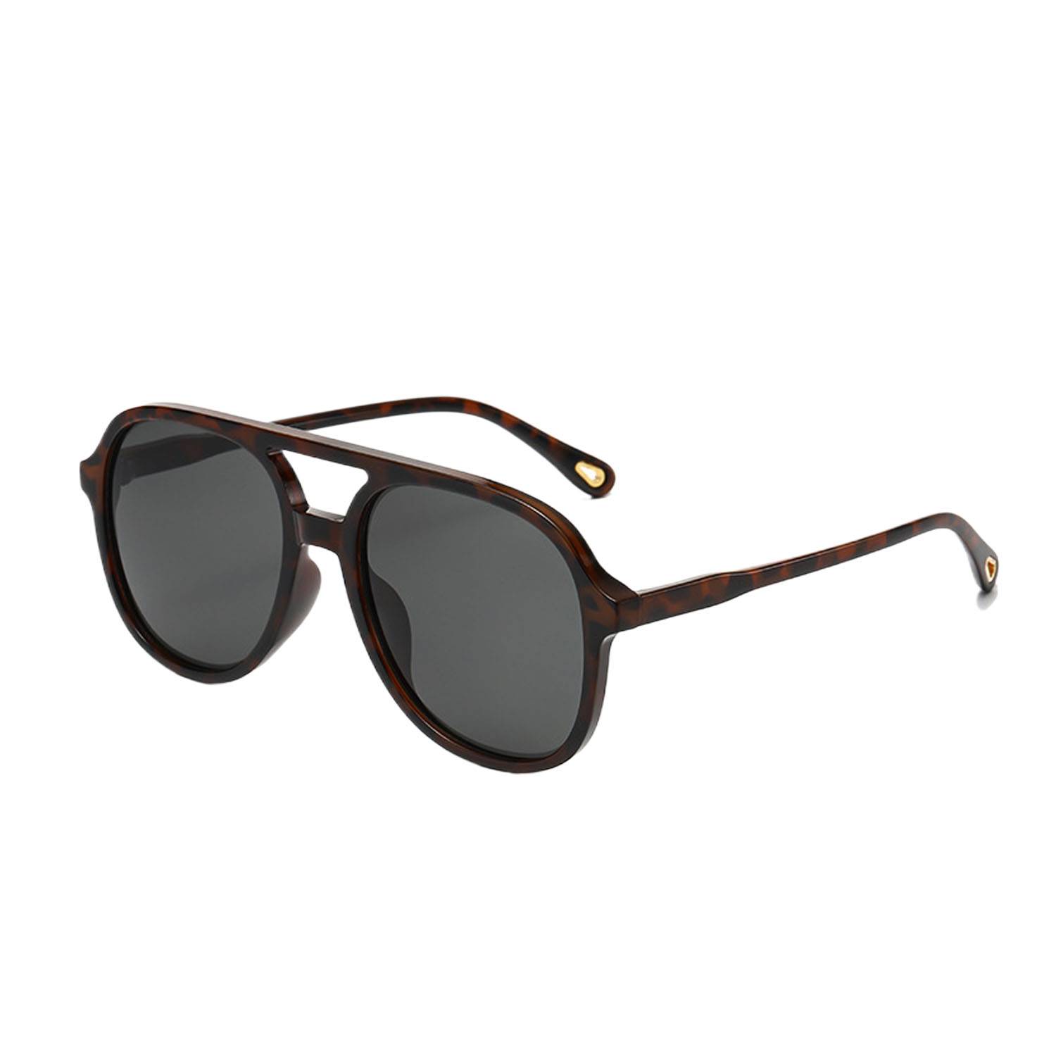 UV400 Protective Retro Square Aviator Sunglasses Soft Frame - Image 4