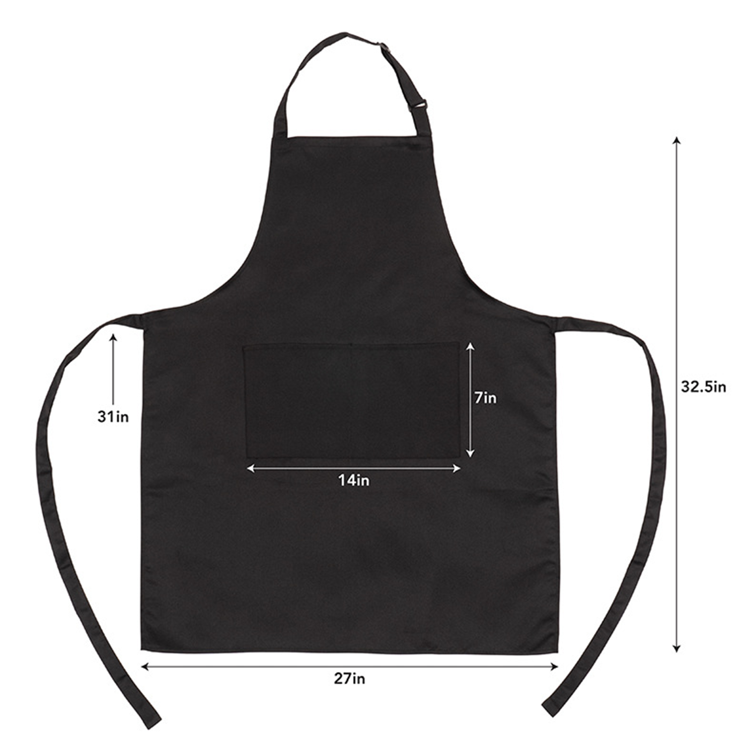Cotton Twill Cooking Apron - Breathable & Durable - Image 3