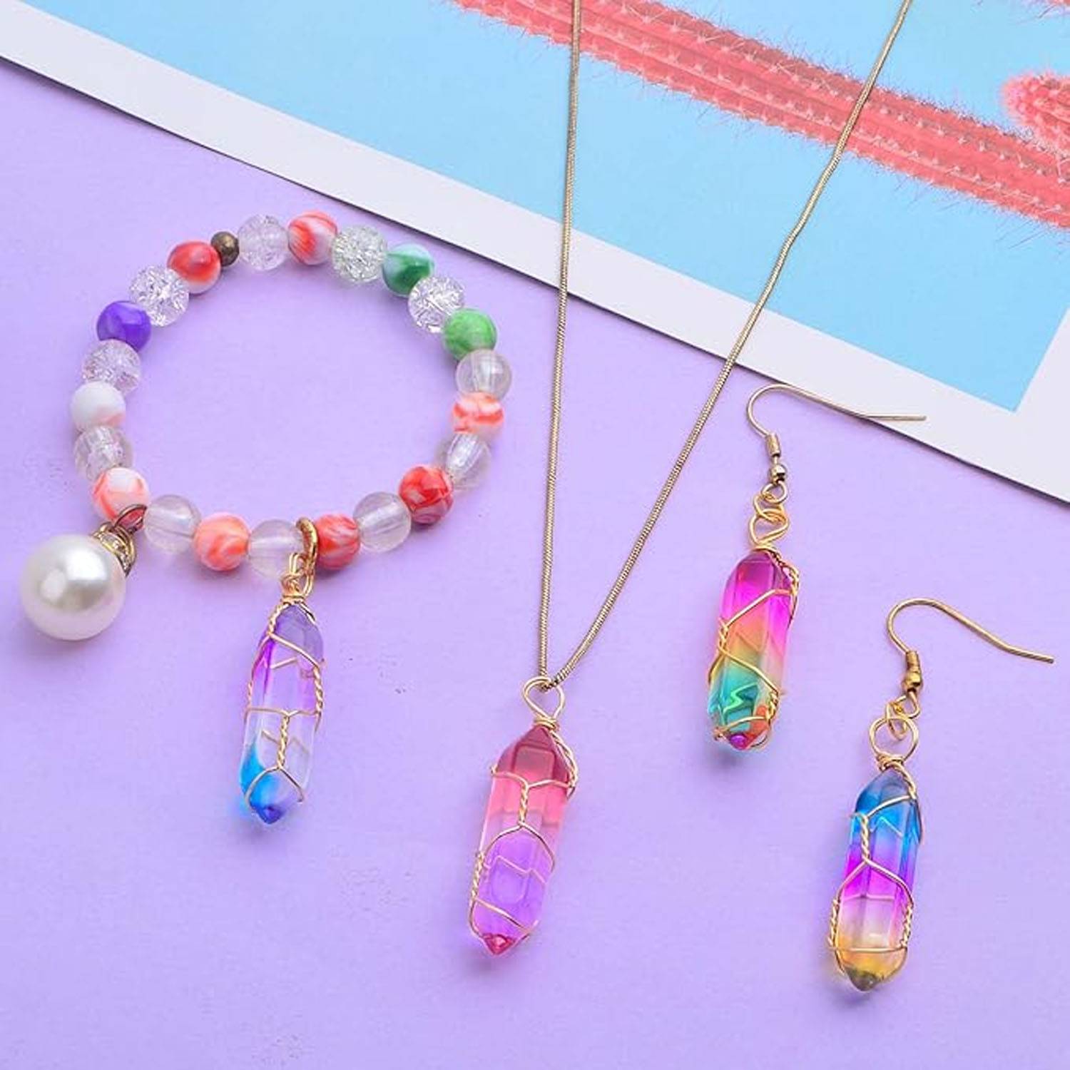 Hexagon necklace - Image 3