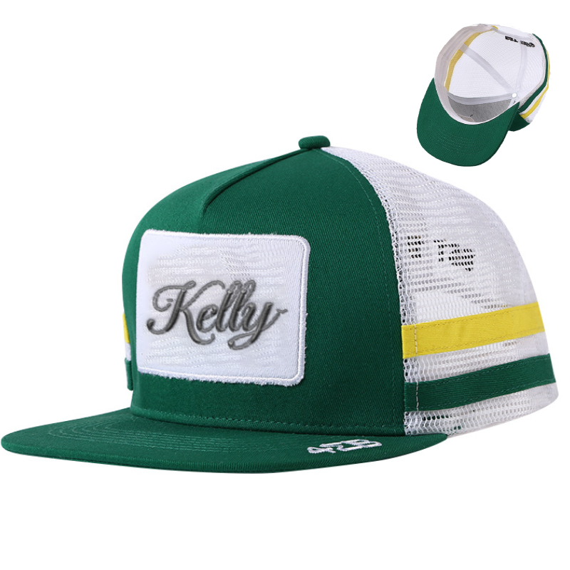 Cotton Embroidered Mesh Breathable Baseball Cap