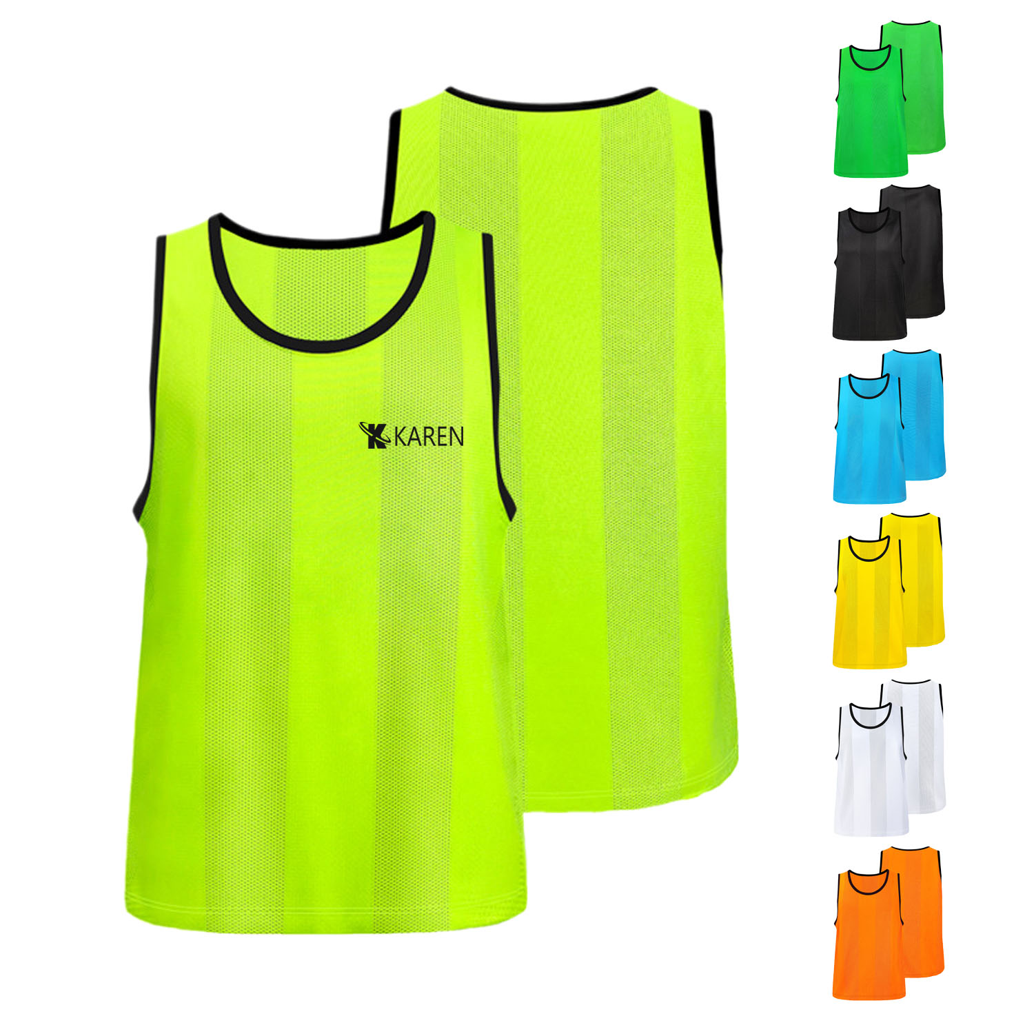 Breathable Polyester Mesh Sports Scrimmage Jersey