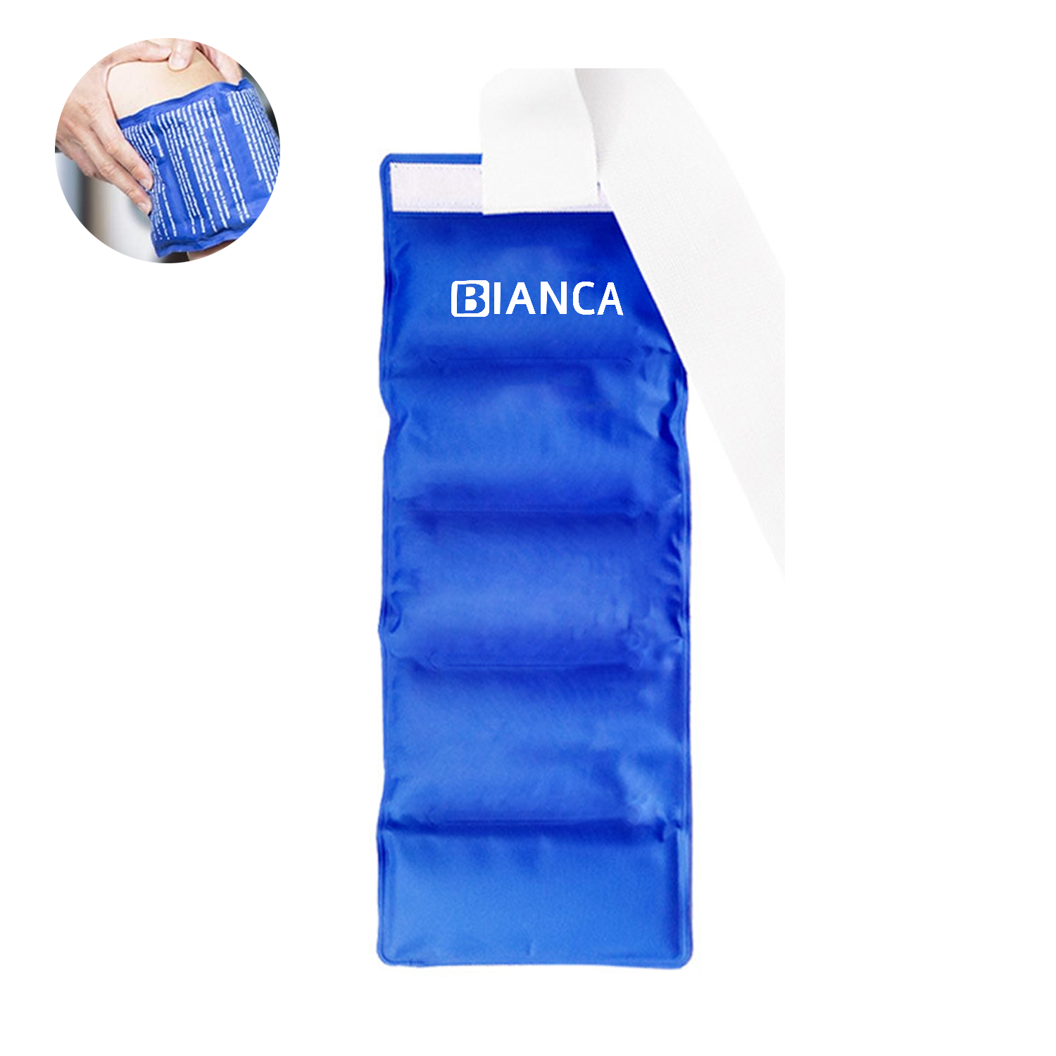 Reusable Gel Cold & Hot Therapy Pack With Strap