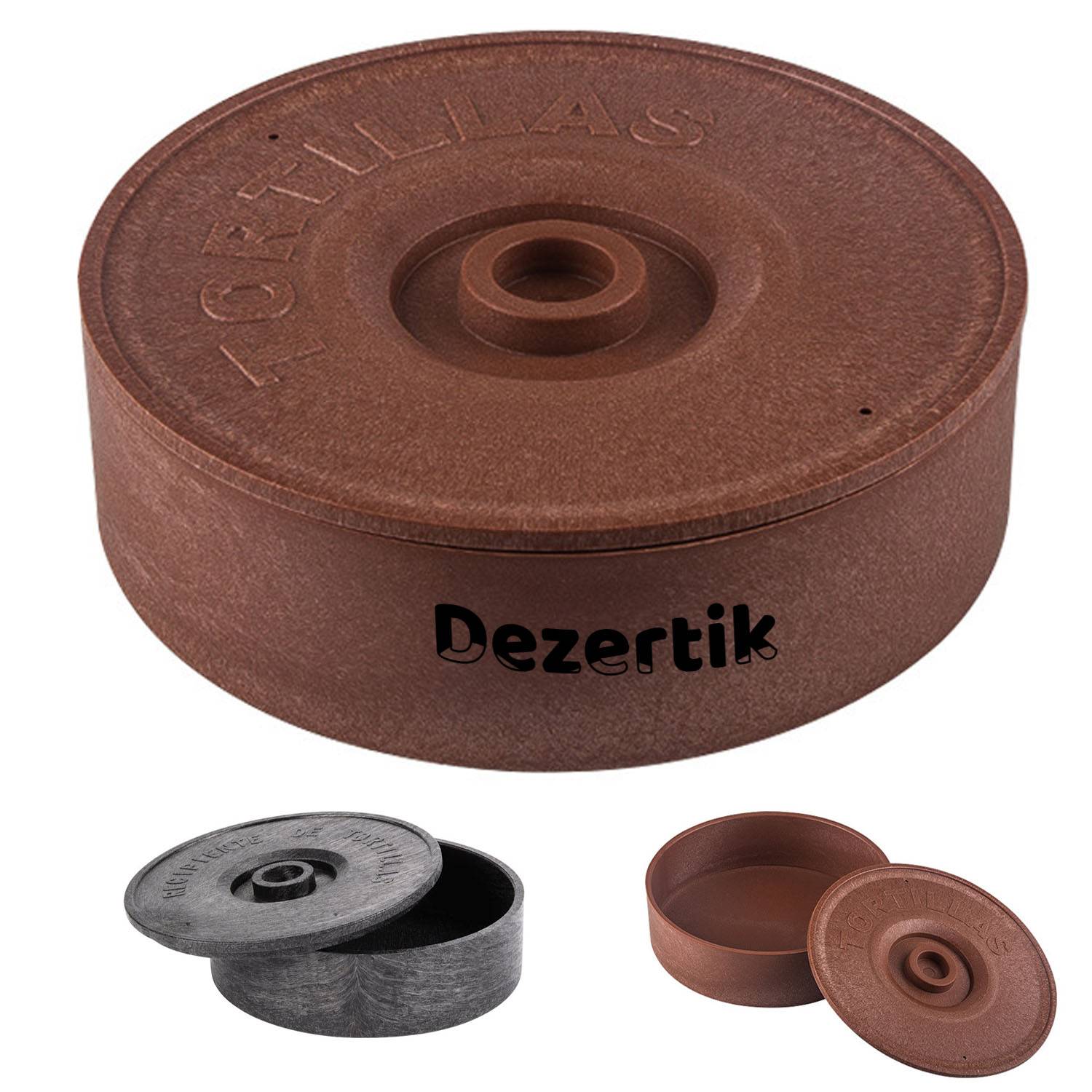 Plastic Reusable Pancake Warmer Box w/ Lid