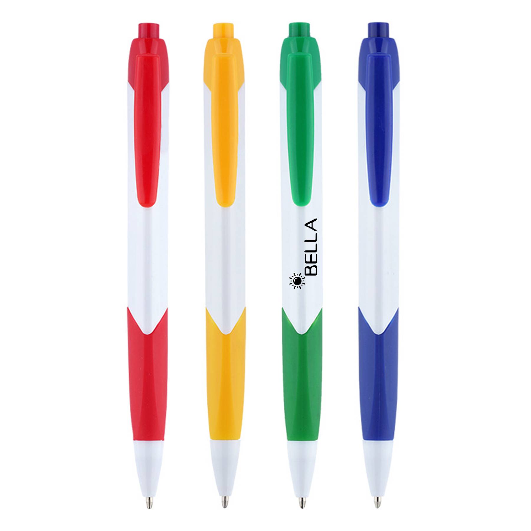 Plastic Press Ballpoint Pen