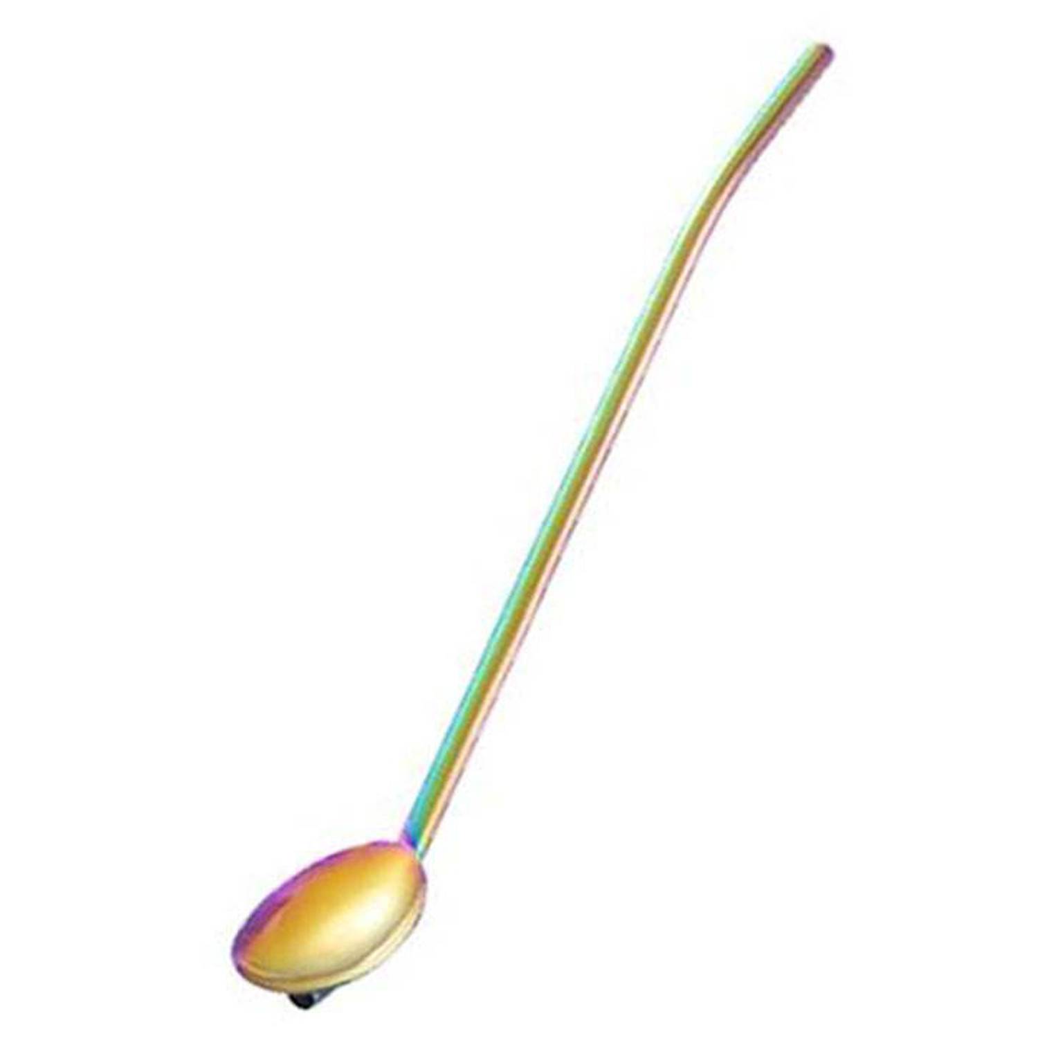 Stainless Steel Drinking Straw Spoon - Image 8