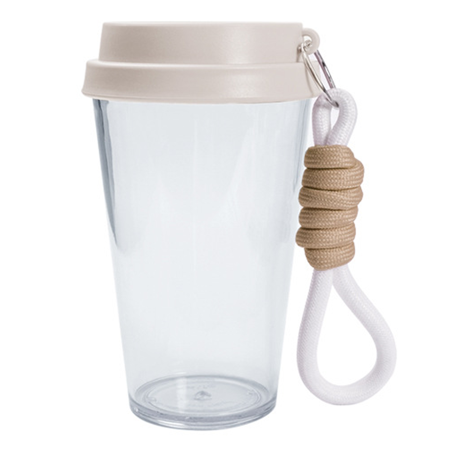 17oz BPA Free Plastic Sports Water Bottle w/ Strap - Image 5