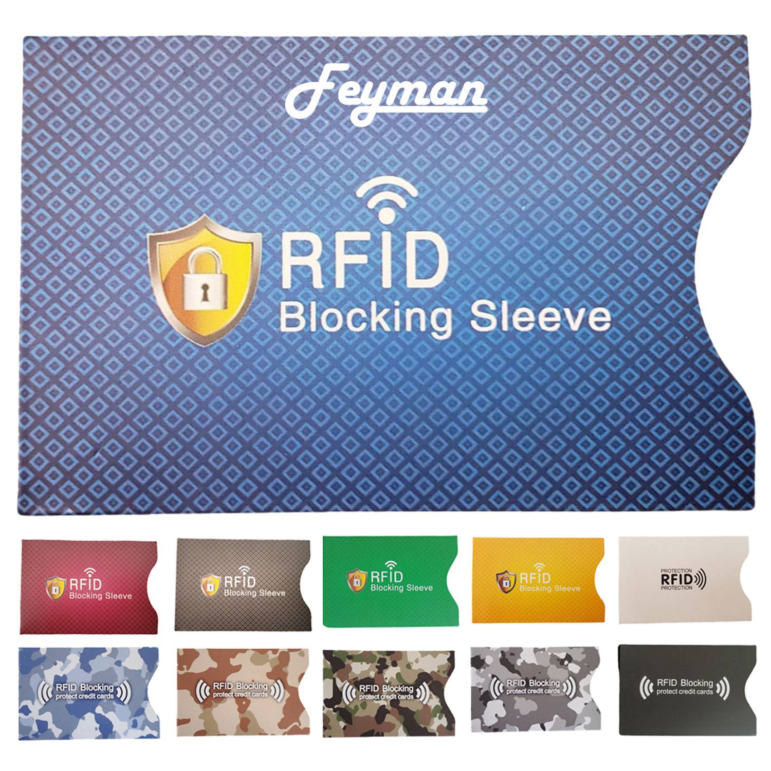 RFID Copper Foil Shielding Card Sleeve