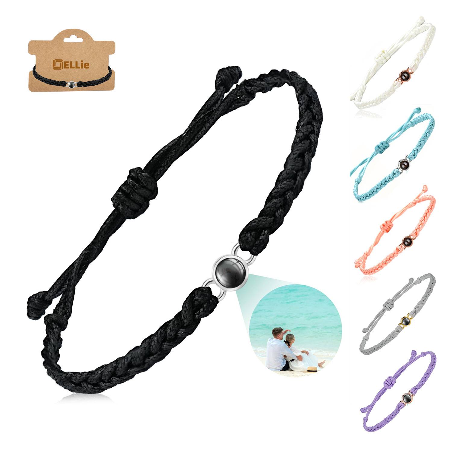 Custom Bracelets with Picture Inside