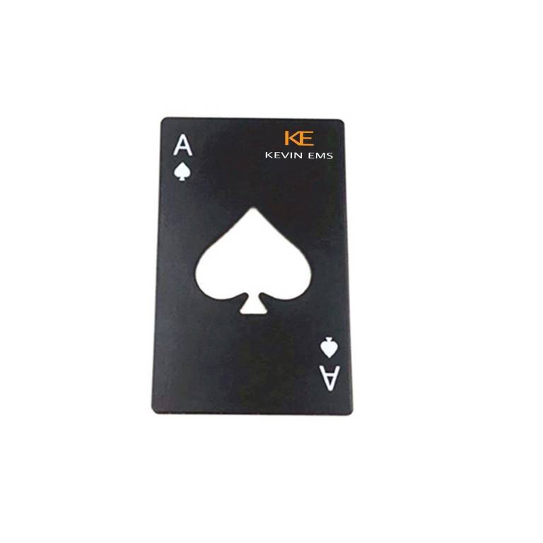 A of Spades Credit Card Bottle Opener
