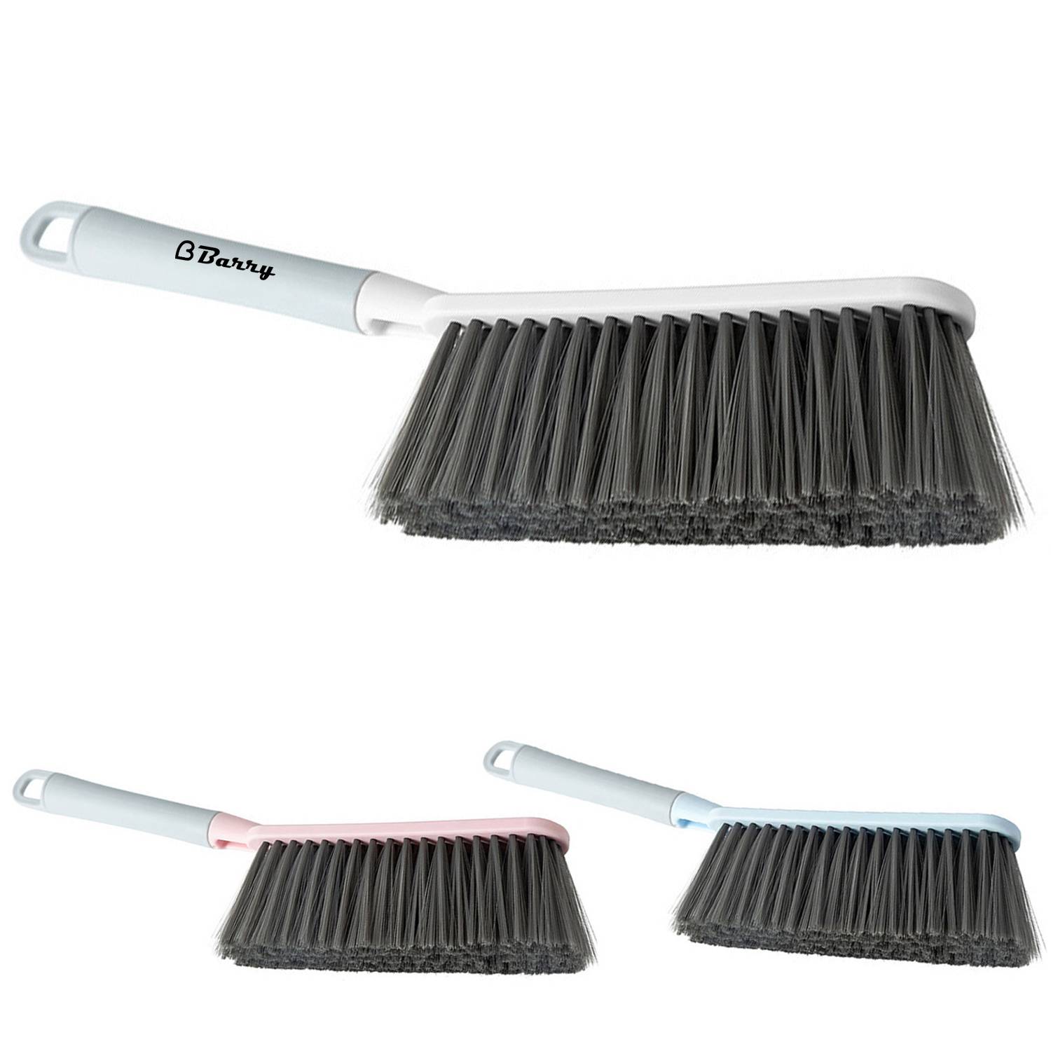 Home multifunctional long handle soft fur bed brush