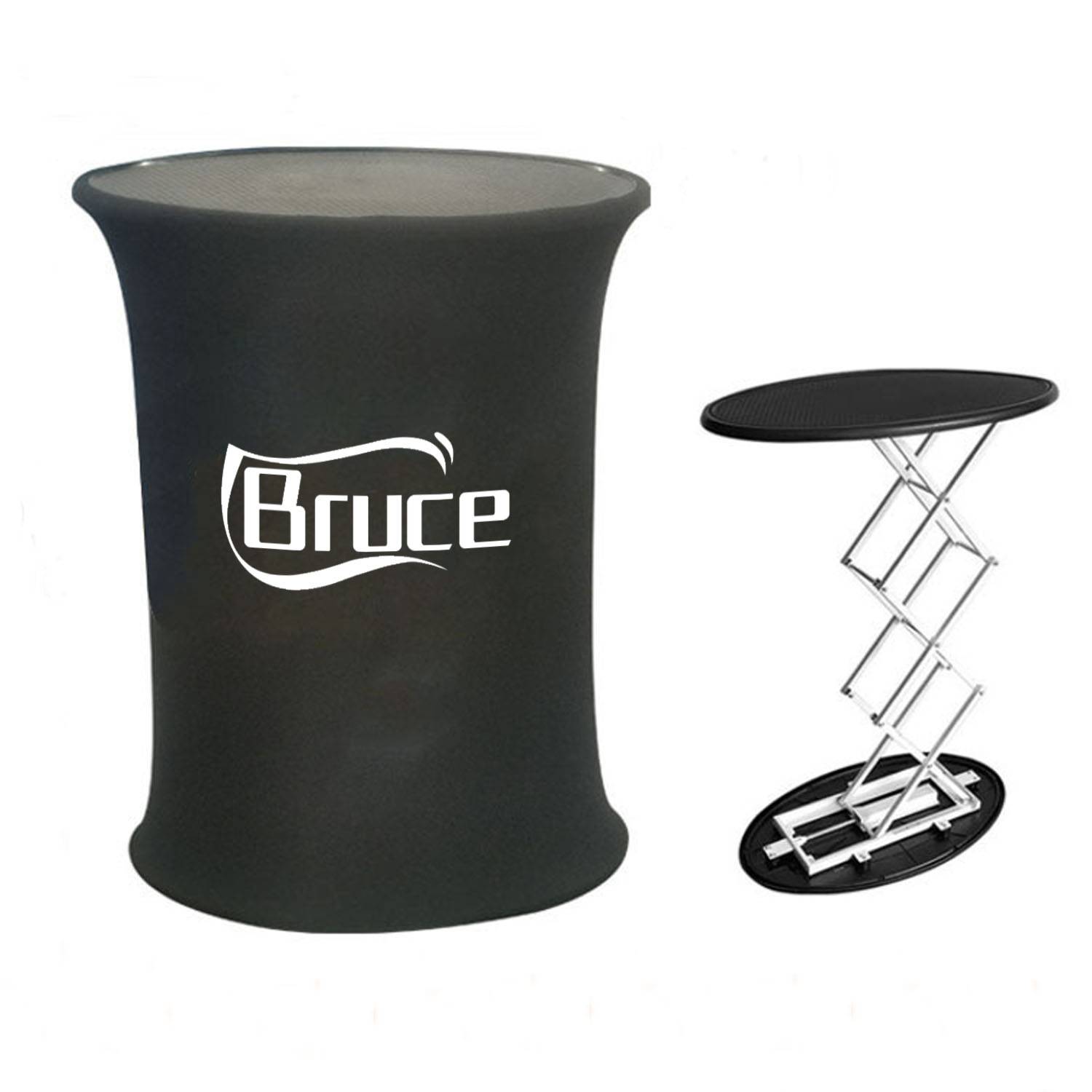 Custom Lightweight Oval Pop Up Counter