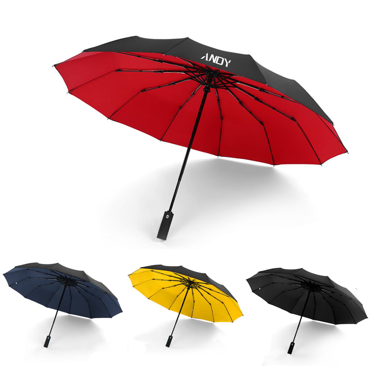 Travel Umbrella W/ Double Canopy