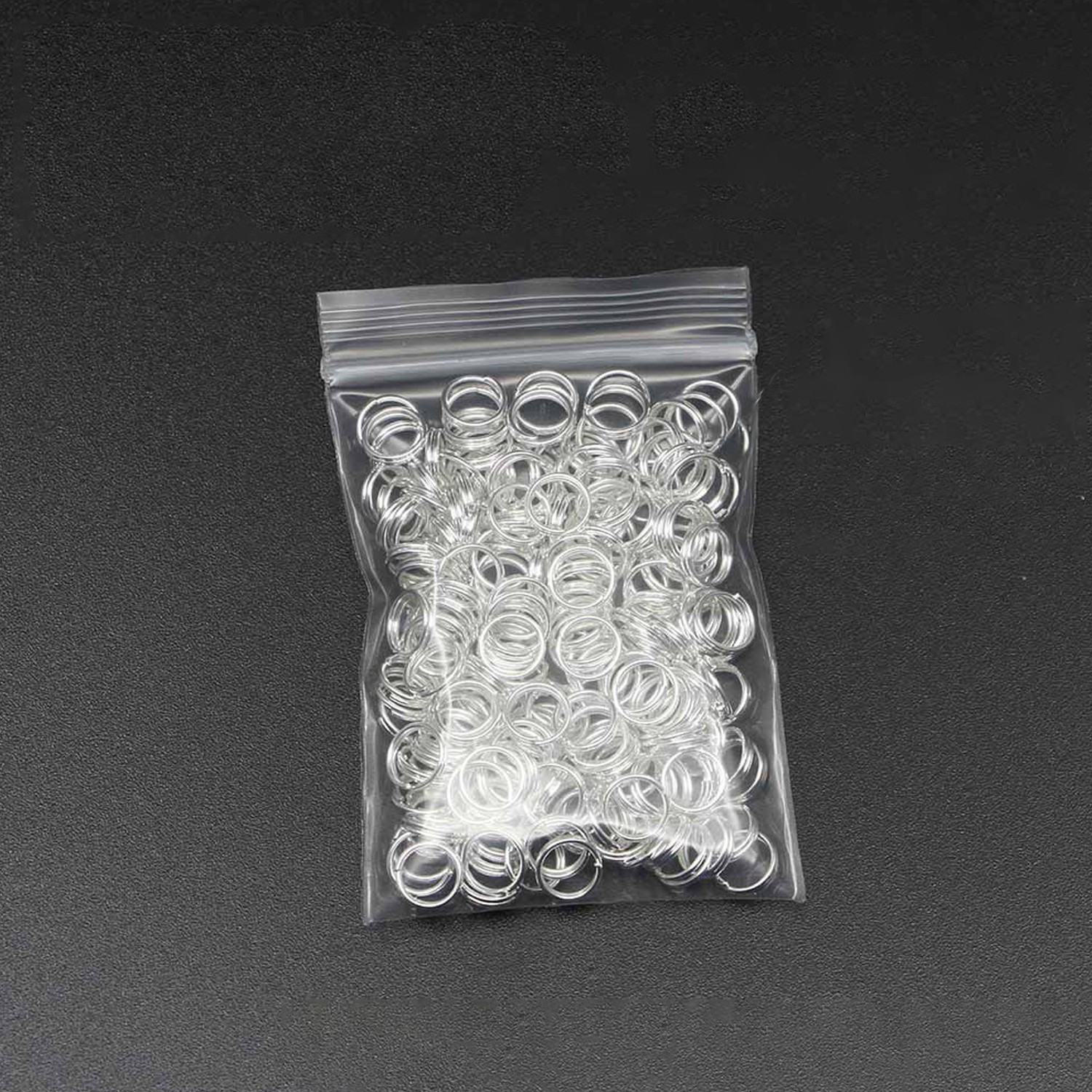 200PCS DIY Double Loop Metal Key Split Rings - Image 10