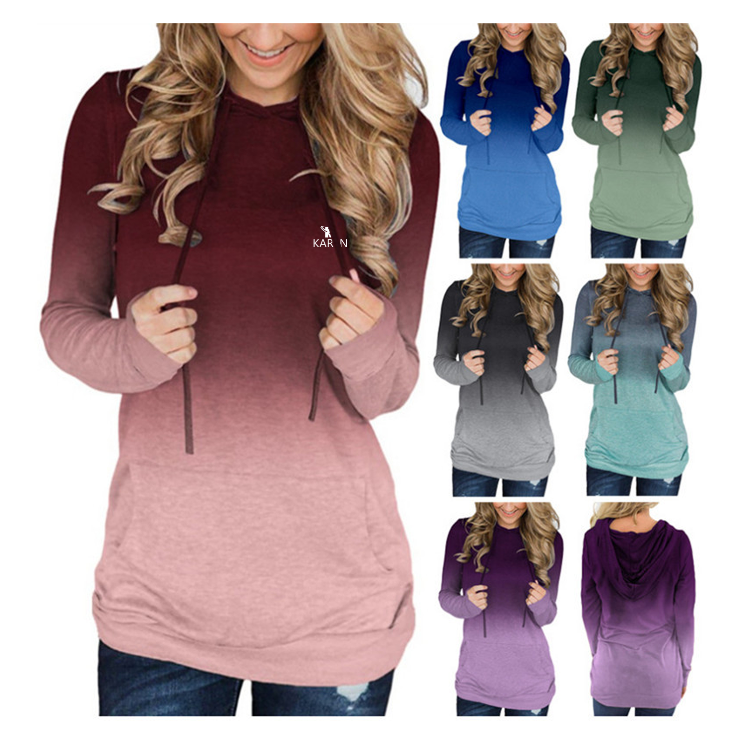 Women'S Casual Long Sleeve Sweatshirts