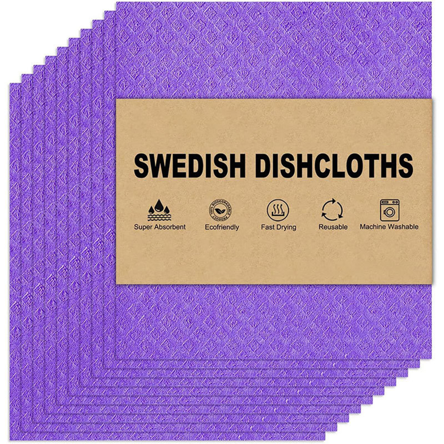 Reusable Kitchen Dish Cloth - Image 11