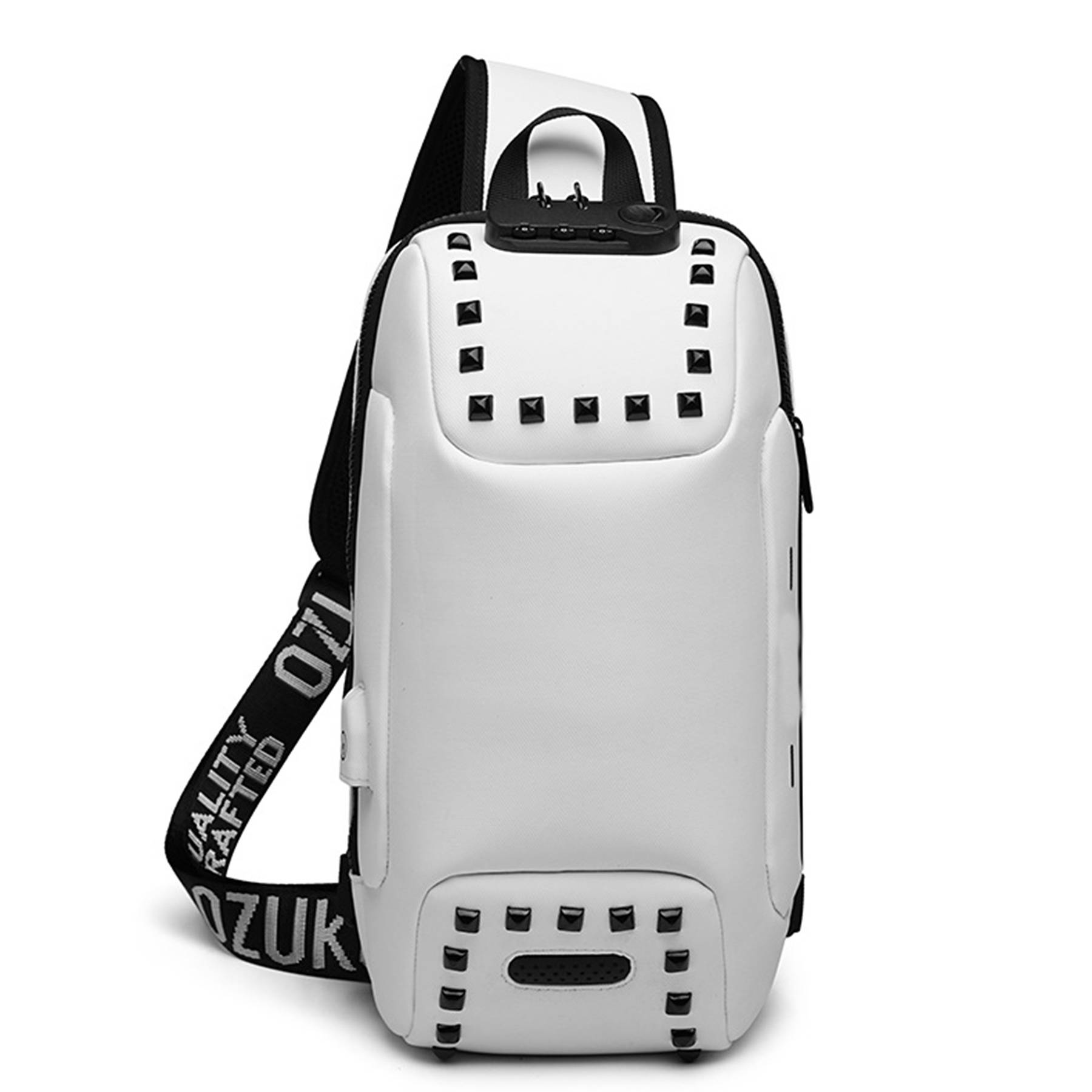 Oxford Men Sling Backpack Anti Theft Crossbody Shoulder Bag - Image 8