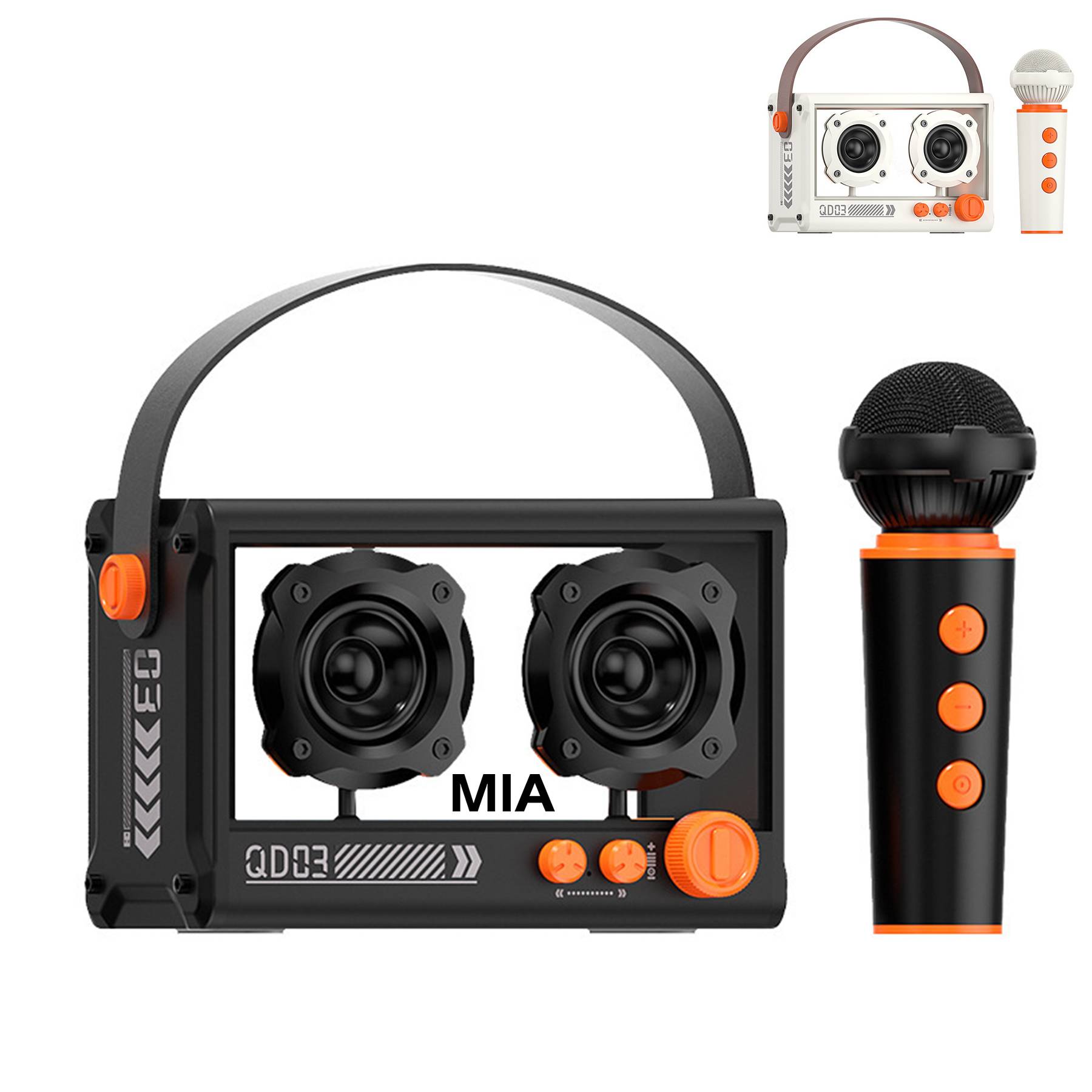 Retro trend Bluetooth speaker w/ microphone