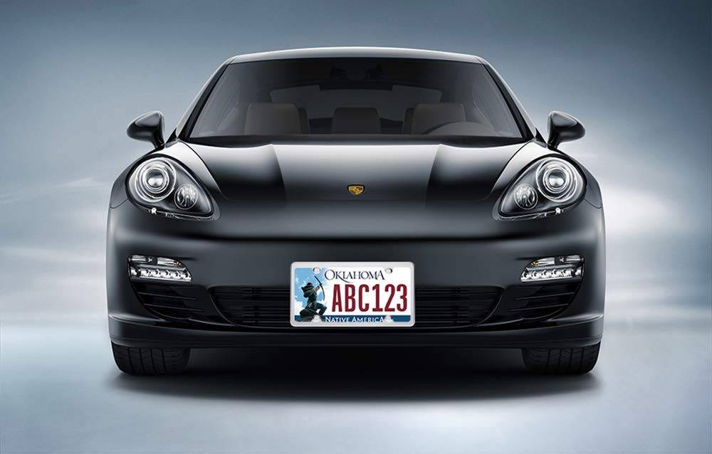 Plate frame American gauge stainless steel protective jacket