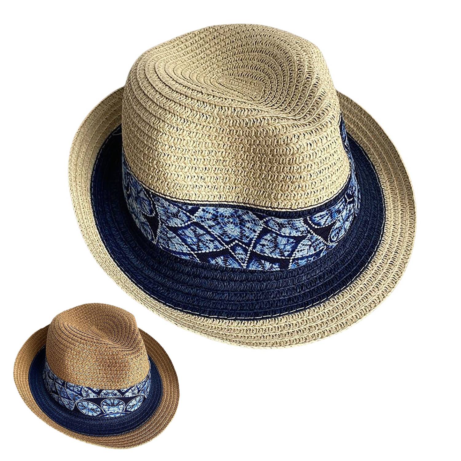 Ethnic style straw hat