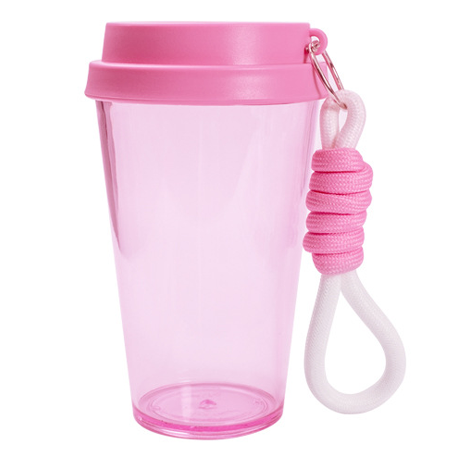 17oz BPA Free Plastic Sports Water Bottle w/ Strap - Image 3