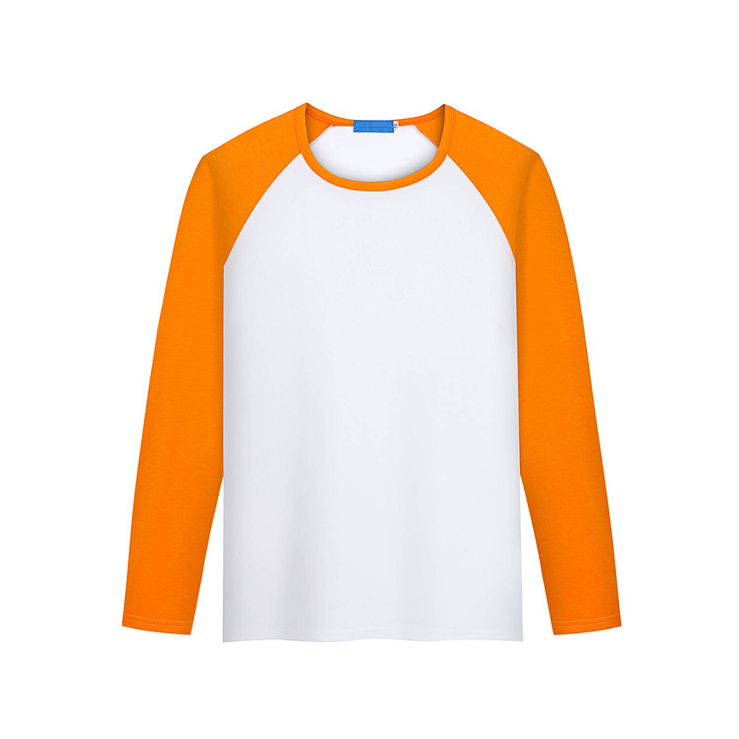 Modal Long Sleeve Colorblock Crew Neck Shirt - Image 3